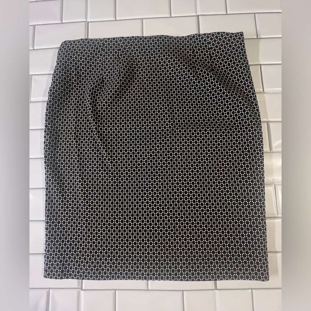 Elle Black and White Polka Dot Skirt - Picture 2 of 7